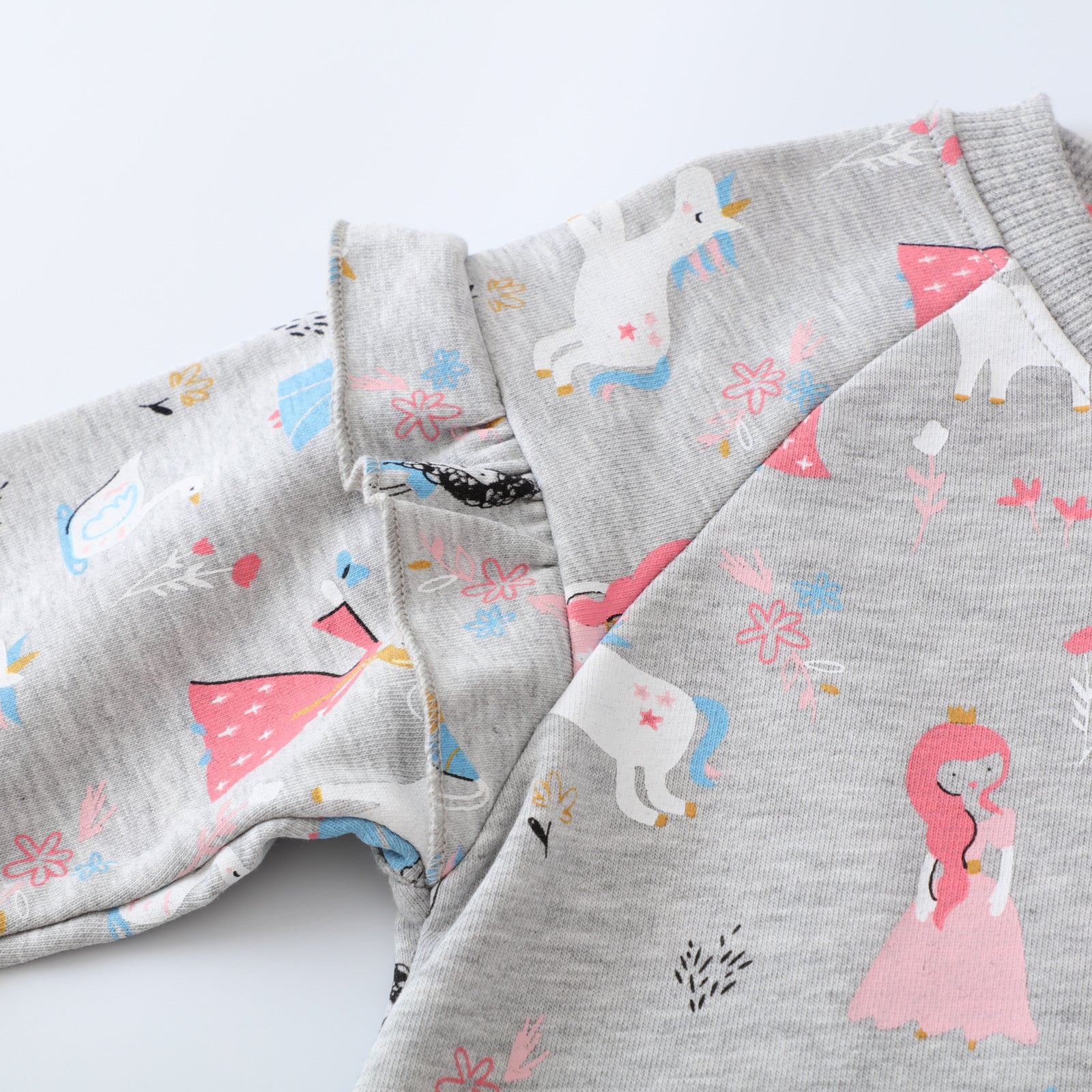 Children's Long Sleeve Hoodie T-Shirt Spring and Autumn New Style Girl Baby Long Sleeve Top Kids Clothing