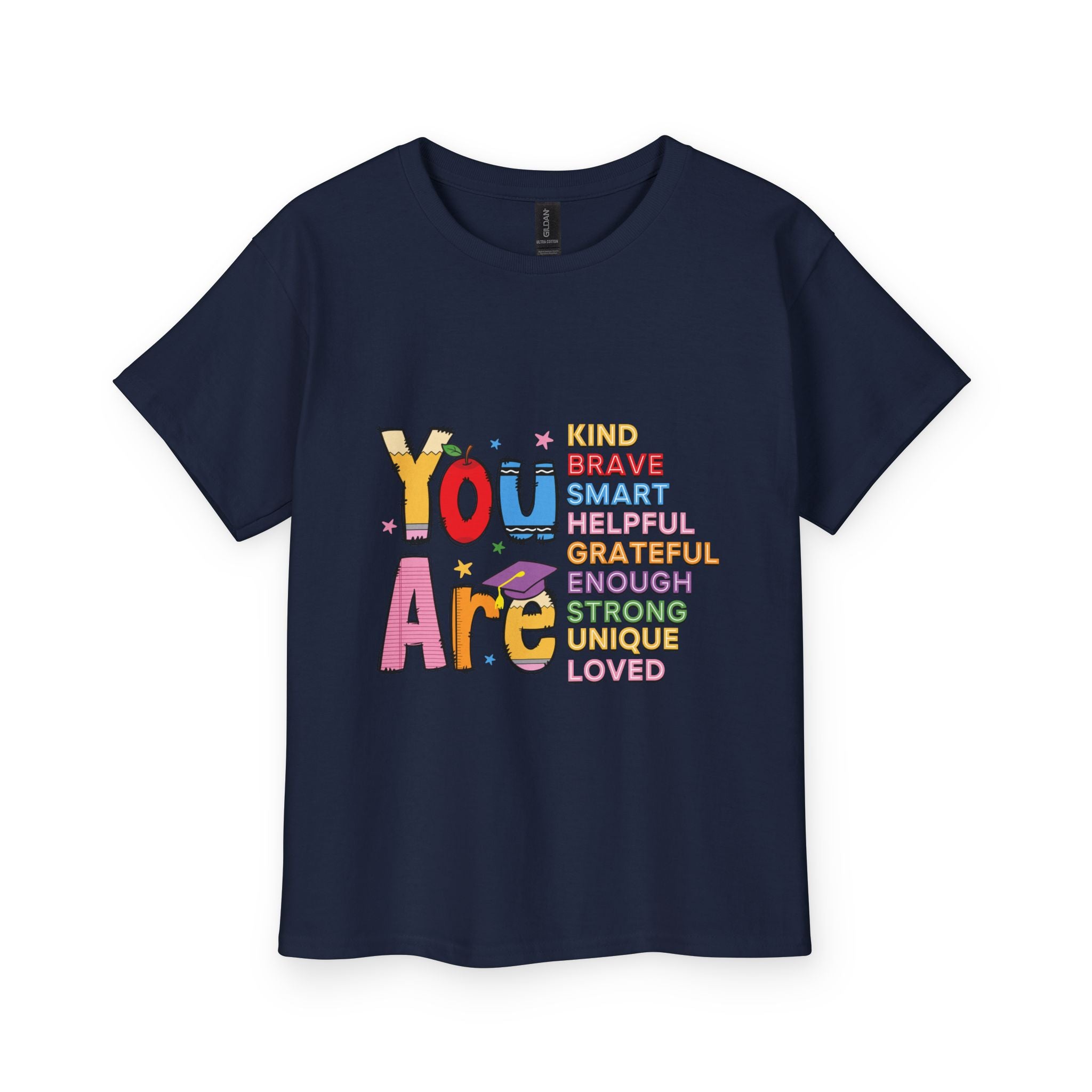 Youth Tee — "You Are" Positive Affirmation Kids T-Shirt
