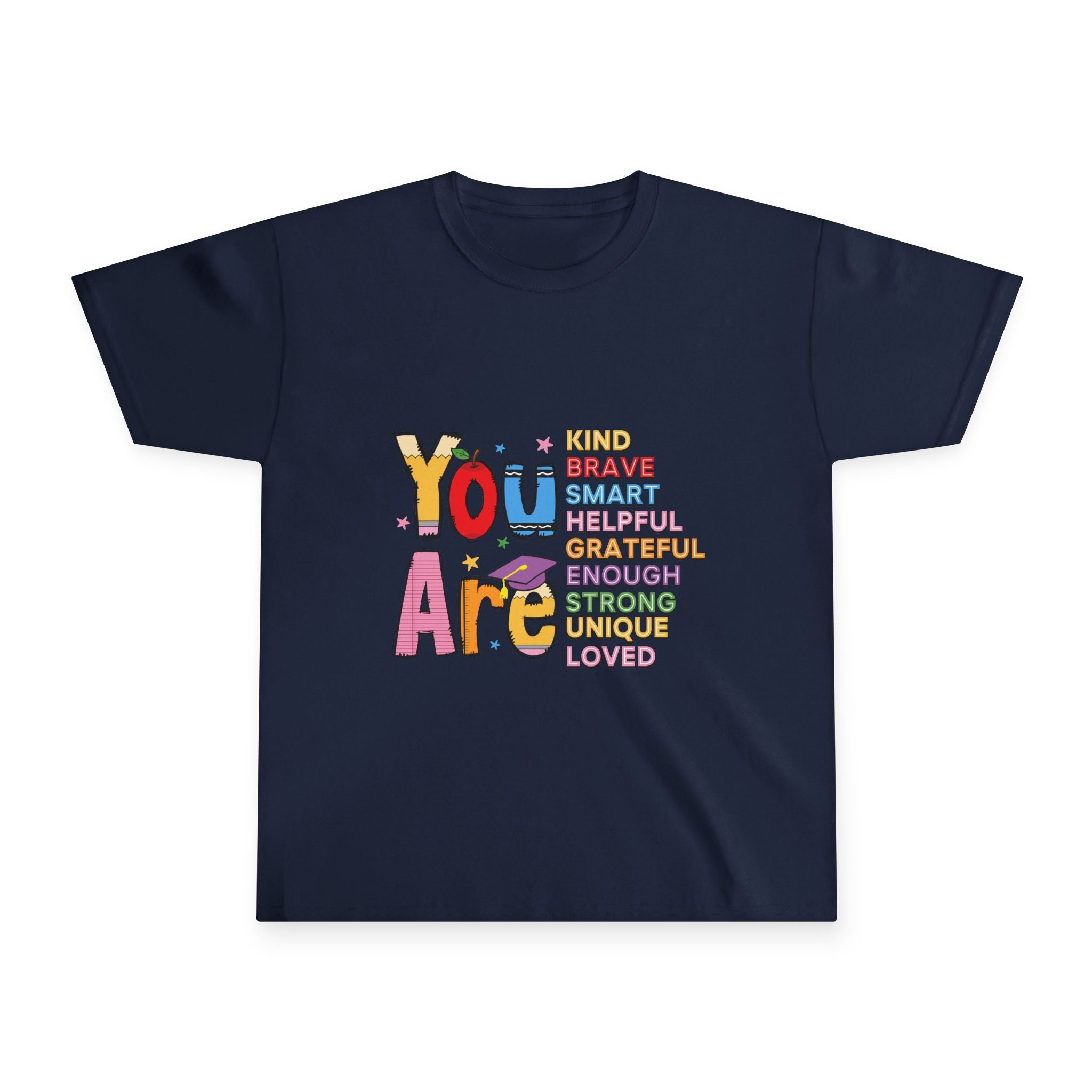Youth Tee — "You Are" Positive Affirmation Kids T-Shirt