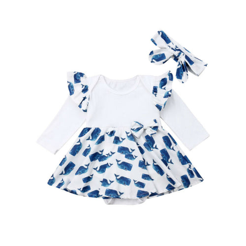 Ropa de bebé 2PCS Ropa de niña recién nacida