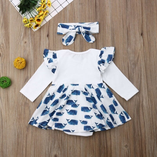 Ropa de bebé 2PCS Ropa de niña recién nacida