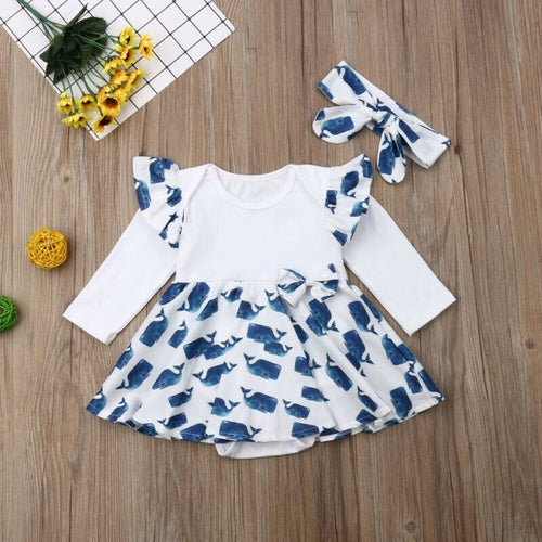 Ropa de bebé 2PCS Ropa de niña recién nacida