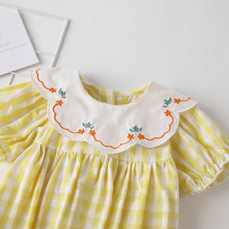 Cute Cotton Baby Romper Princess Style Infant Onesie Summer New Arrival Kids Clothing