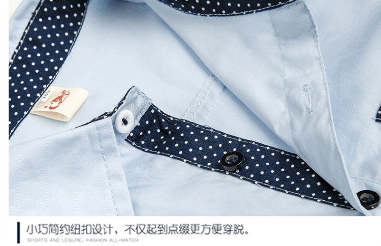 Schuljungenhemden Kurzarmblusen für Jungen Kinderkleidung Baumwolle Umlegekragen Kinder-Oberteile 5 7 9 11 13 15 Jahre alt