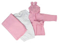 Bambini Bebé Recién Nacida Niñas Set de 3 Piezas (Vestido, Bata, Forro Polar)