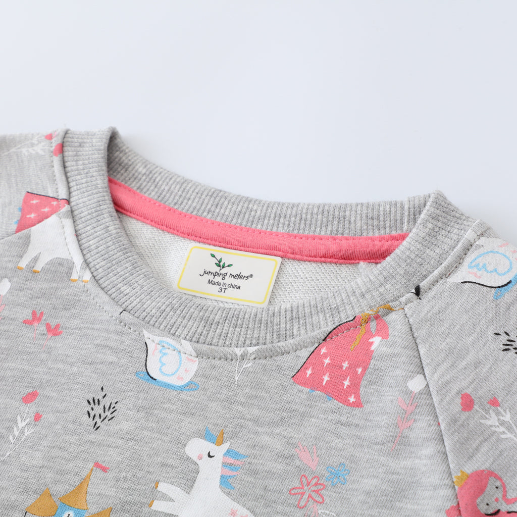 Children's Long Sleeve Hoodie T-Shirt Spring and Autumn New Style Girl Baby Long Sleeve Top Kids Clothing