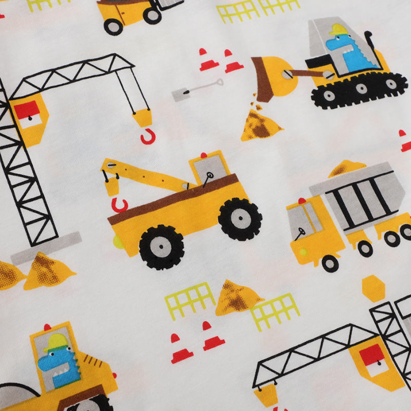 Children's Short Sleeve T-Shirt Cotton Boys Summer Clothing Kids Summer Wear Boy's Top Children's T-Shirt Distribution