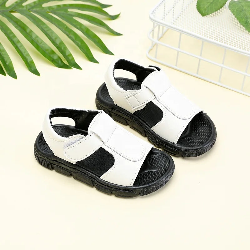 Summer Outdoor Beach Boy Sandals Non-slip Soft Bottom Comfortable Sandals for Baby