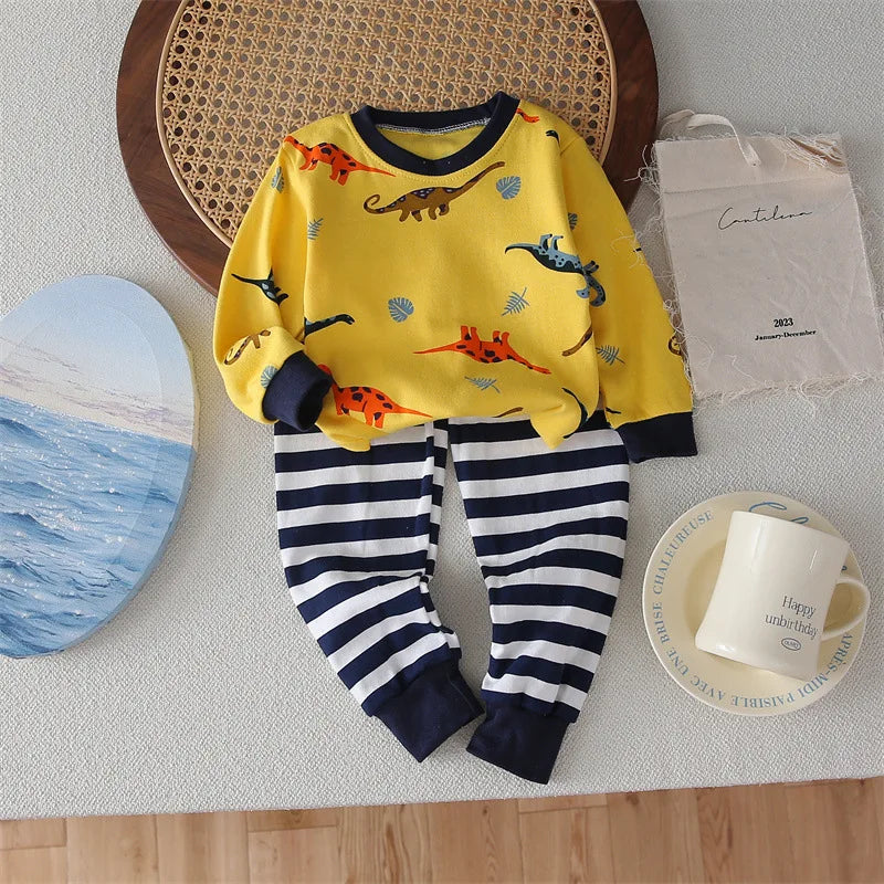 2025 New Children's Underwear Set Cotton Two Piece Baby Clothing Children's Clothing