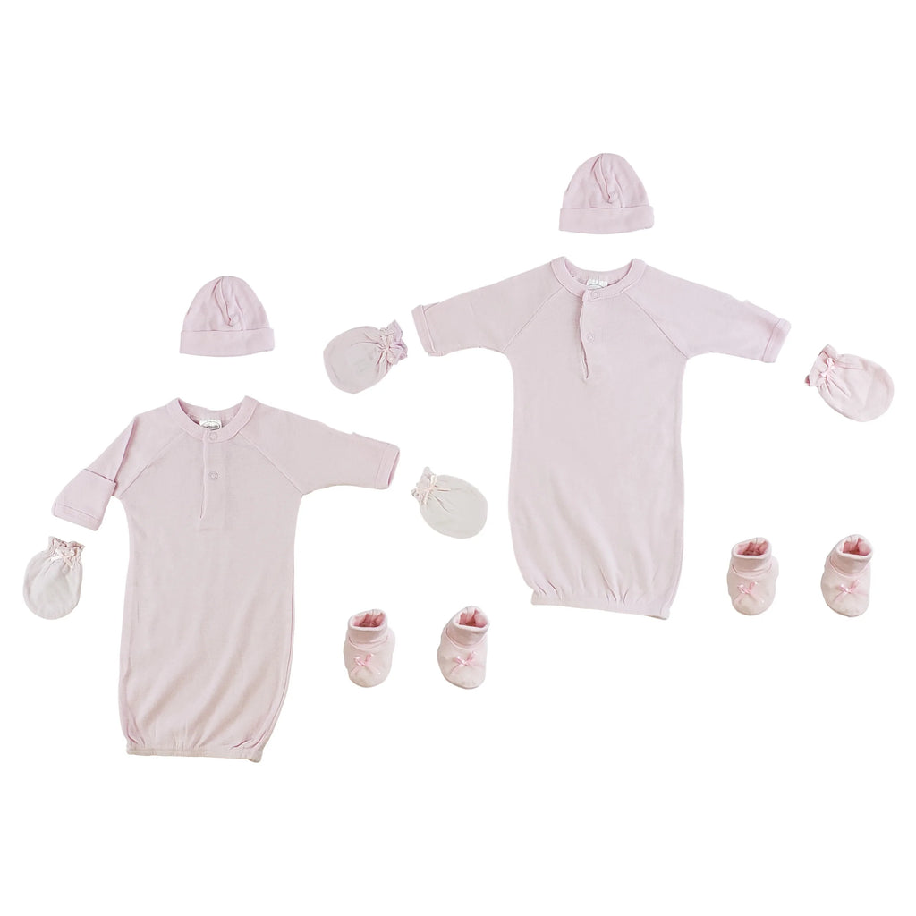 UD2 Frühchen 8-teiliges Set Strampler Mütze Fäustlinge Schühchen-Cs_0066 Babykleidung
