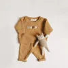 Spring Fashion Active Style Baby Clothing Set Newborn Sweatshirt & Pants Suit for Boys and Girls