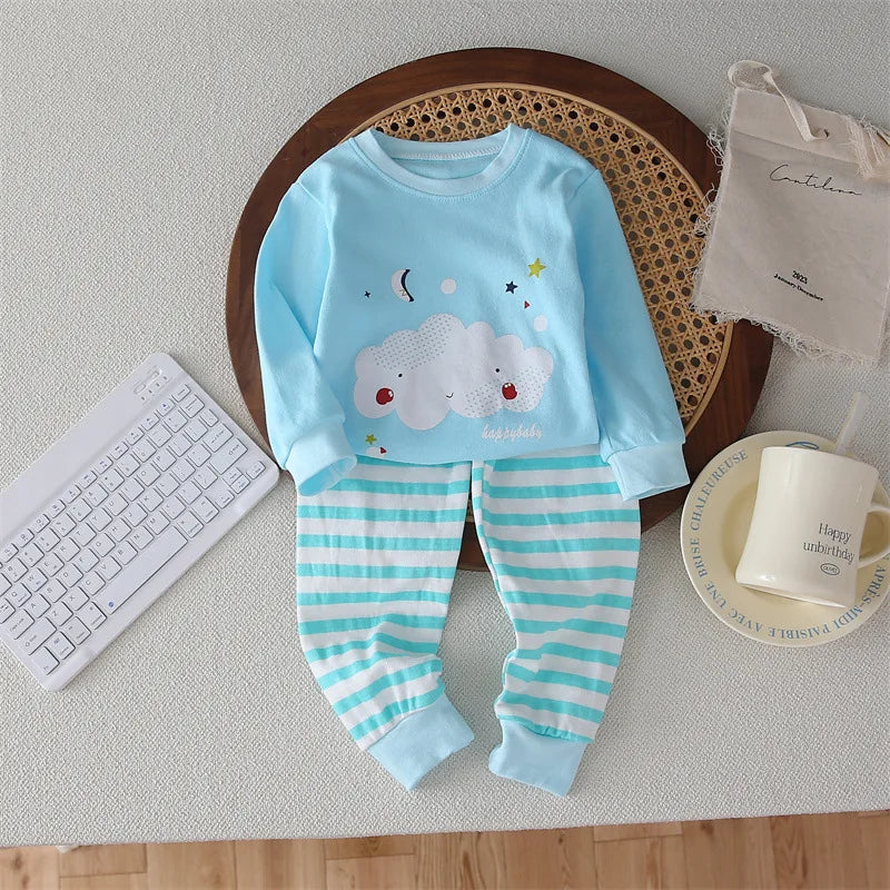2025 New Children's Underwear Set Cotton Two Piece Baby Clothing Children's Clothing
