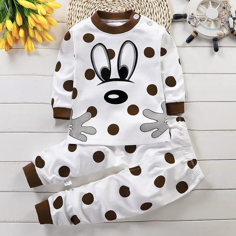 Kinderkleidung Kinder-Sets Kinderbekleidung Jungen Mädchen Baumwolle Herbst Winter Kleidung Hosen Schlafanzüge Unterwäsche Weihnachtsgeschenk