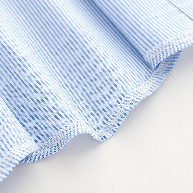 Frühlings Babykleidungssets für Jungen Neues Modell – Gestreifte Langarmshirts und lässige Baumwollhosen