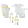 UD2 Unisex Newborn Baby Clothing Sets 11 Pc 100% Cotton Muslin 6 Months Age Group 2pcs Per Set Mix Type Gift Box for Autumn