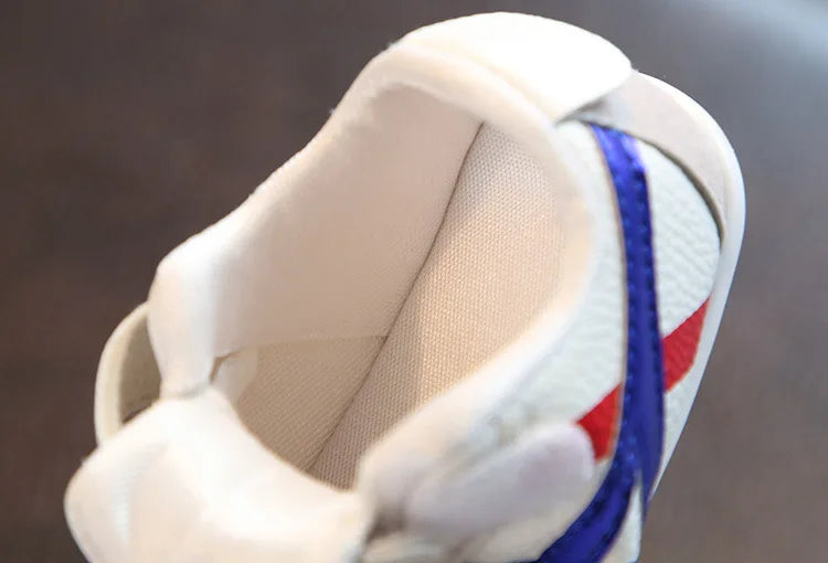 0 a 18 meses Zapatos para bebés y niñas pequeñas, zapatillas para bebés, recién nacidos, suela blanda, primeros pasos antideslizantes, moda