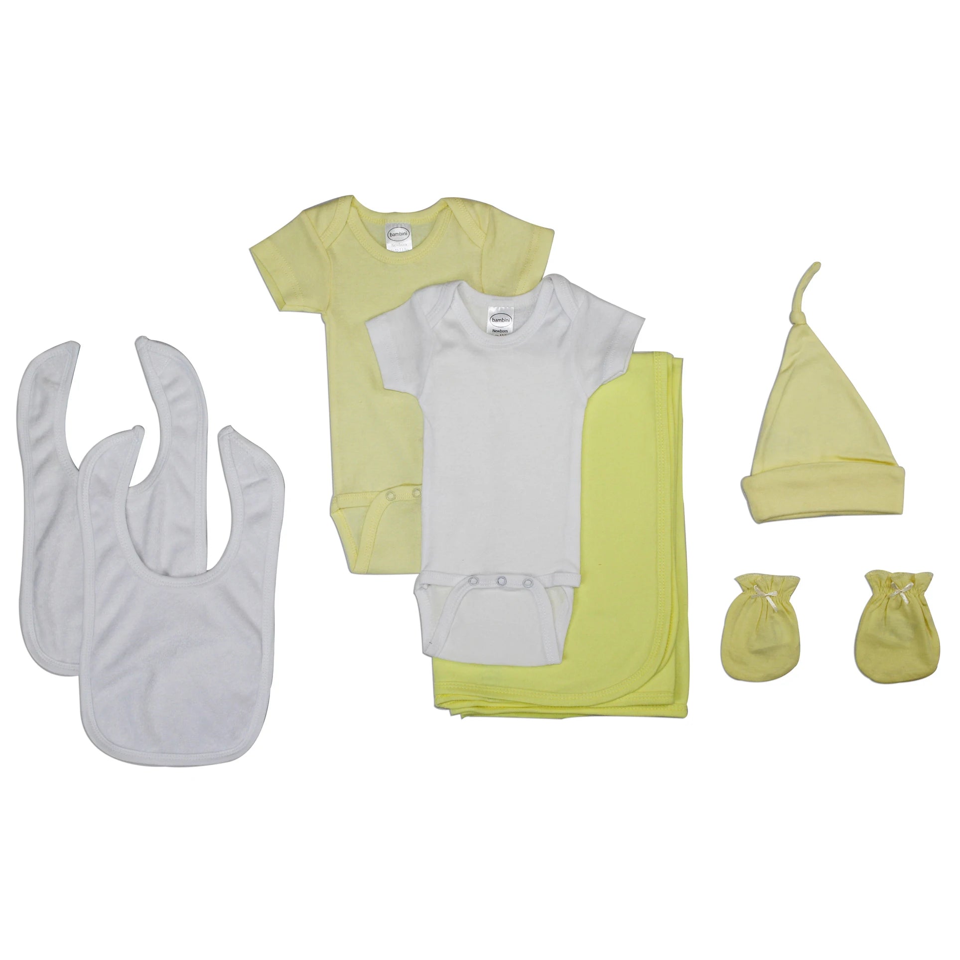 UD2 Newborn Boy 7-Piece Baby Clothing Set 100% Cotton Muslin INS Style Seasonal Mix for 6 Months