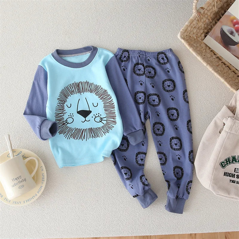 2025 Neues Kinderunterwäsche-Set aus Baumwolle, zweiteilig, Babykleidung, Kinderkleidung