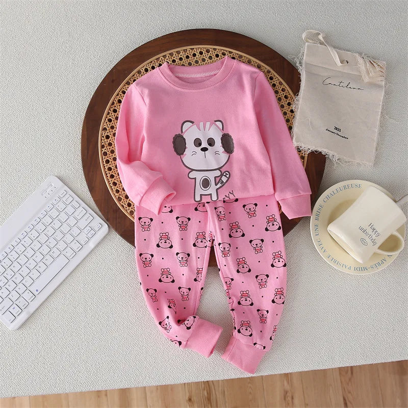 2025 New Children's Underwear Set Cotton Two Piece Baby Clothing Children's Clothing