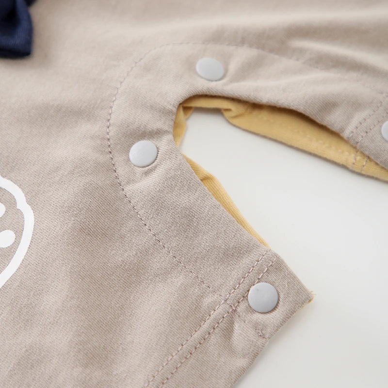 Newborn Baby Pajamas Sets  Summer Short Sleeve Knitted Cotton Boys Girls Outfits Baby Clothing