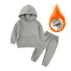 High Quality 2 Piece Sets Kids Hoodies Hot Sale Baby Clothing Kids Set Wholesale Kids Clothes Jogger Set