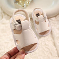 0-1 Year Old Baby Shoes Soft-Soled Arch Support Hook Loop Sandals Breathable Anti-Slip 6-12 Months Boy Toddler Shoes Summer