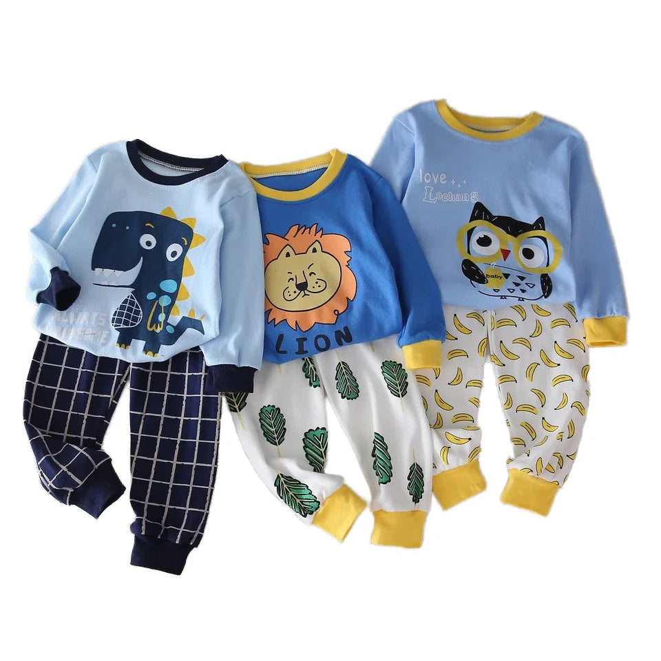 2025 Neues Kinderunterwäsche-Set aus Baumwolle, zweiteilig, Babykleidung, Kinderkleidung