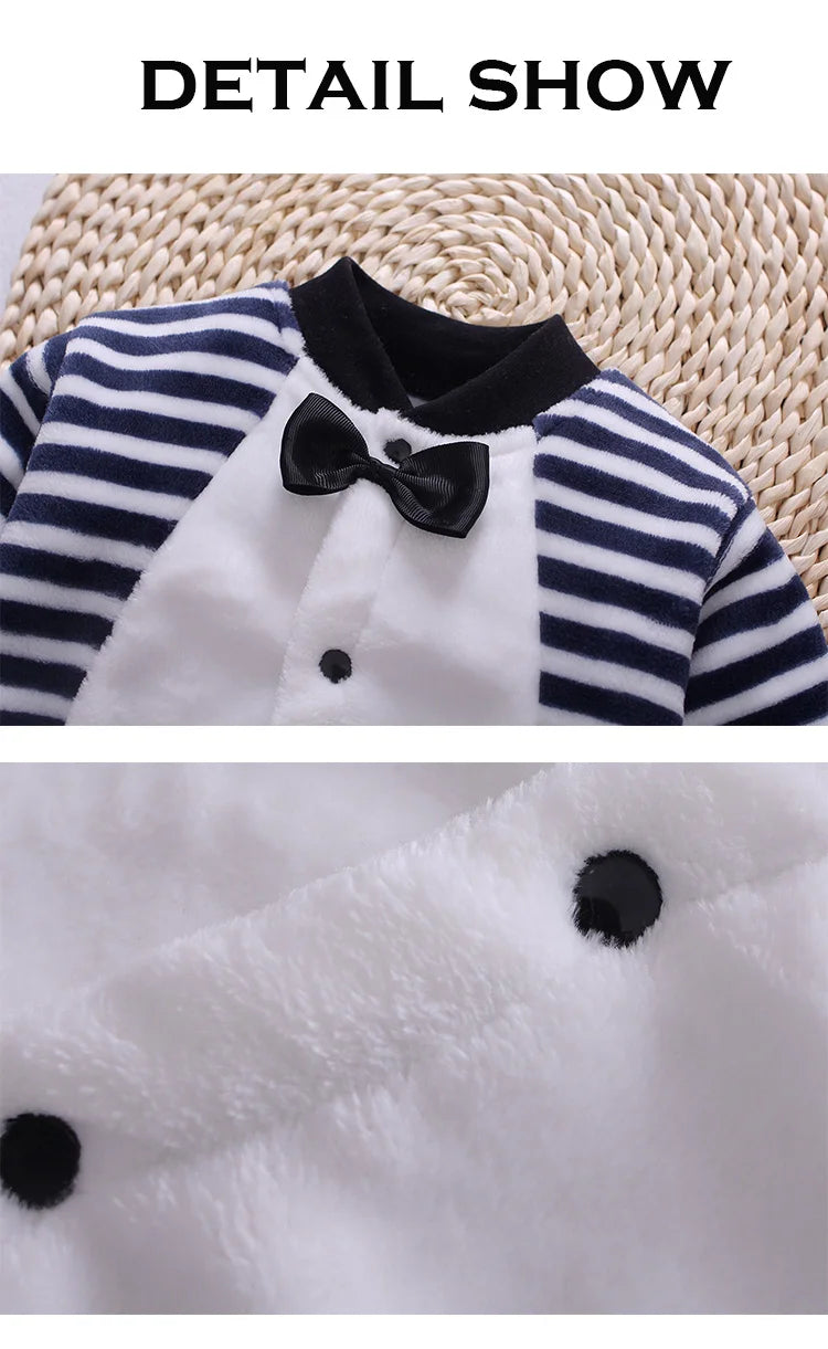 Ropa de Primavera Invierno para Bebé Recién Nacido Chaqueta Infantil para Niñas Mono para Niños Pelele de Franela Suave para Bebé Ropa de Bebé 0-18 Meses