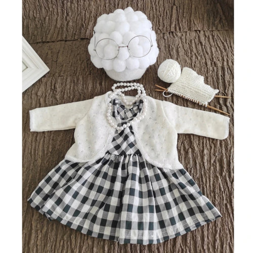 Funny Baby Photography Prop Costume Infant Girls Cosplay Grandma Clothes Outfits