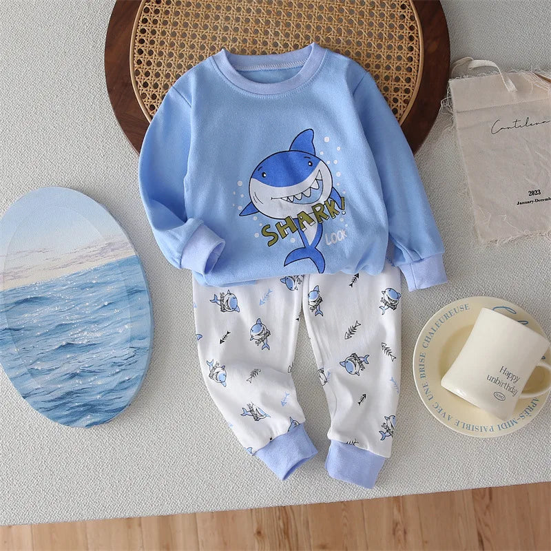 2025 New Children's Underwear Set Cotton Two Piece Baby Clothing Children's Clothing
