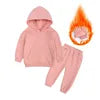 High Quality 2 Piece Sets Kids Hoodies Hot Sale Baby Clothing Kids Set Wholesale Kids Clothes Jogger Set