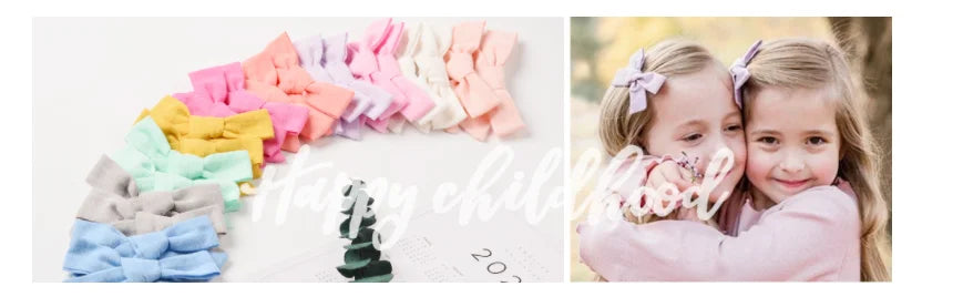 20 piezas de lazos para el pelo de bebé, clips para el pelo, accesorios para bebés, infantes, niños pequeños
