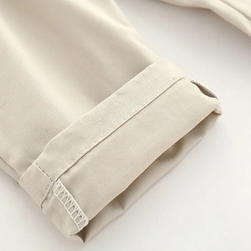 Frühlings Babykleidungssets für Jungen Neues Modell – Gestreifte Langarmshirts und lässige Baumwollhosen