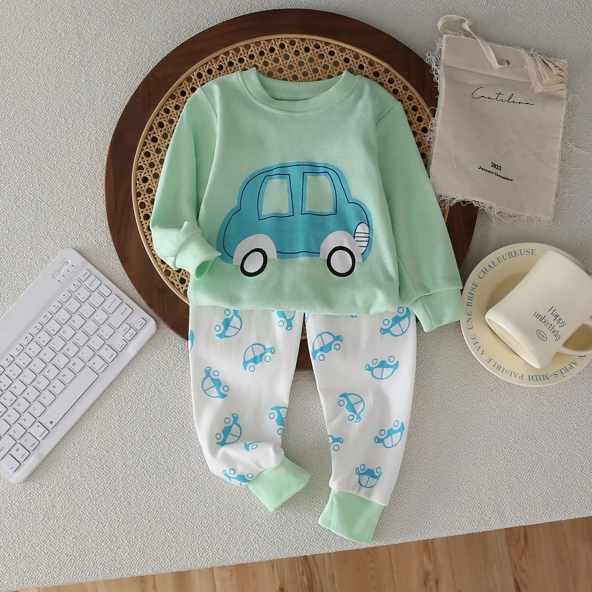 2025 New Children's Underwear Set Cotton Two Piece Baby Clothing Children's Clothing