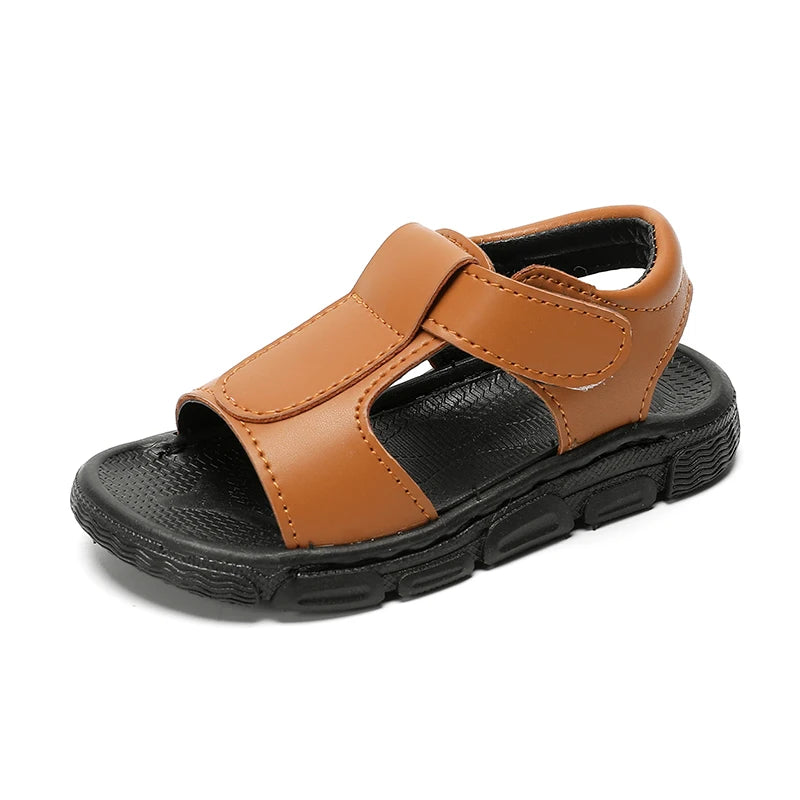 Summer Outdoor Beach Boy Sandals Non-slip Soft Bottom Comfortable Sandals for Baby