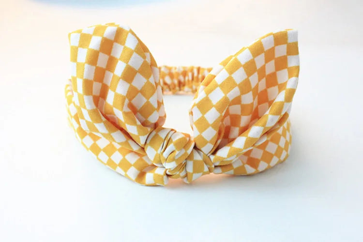 Cute Baby Hair Band Rabbit Ears Headband Kids Girls Bow Style Hairbands Knot Parent-child Fashion Headwear Bebe Hair Accessories