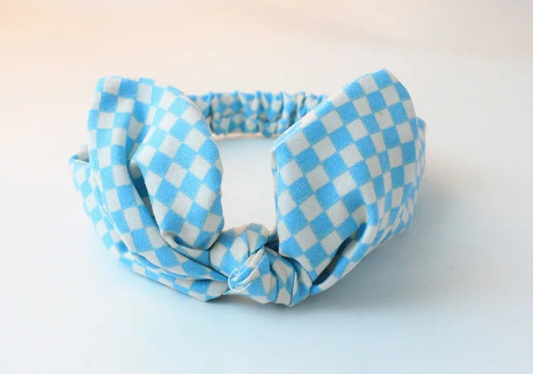 Cute Baby Hair Band Rabbit Ears Headband Kids Girls Bow Style Hairbands Knot Parent-child Fashion Headwear Bebe Hair Accessories