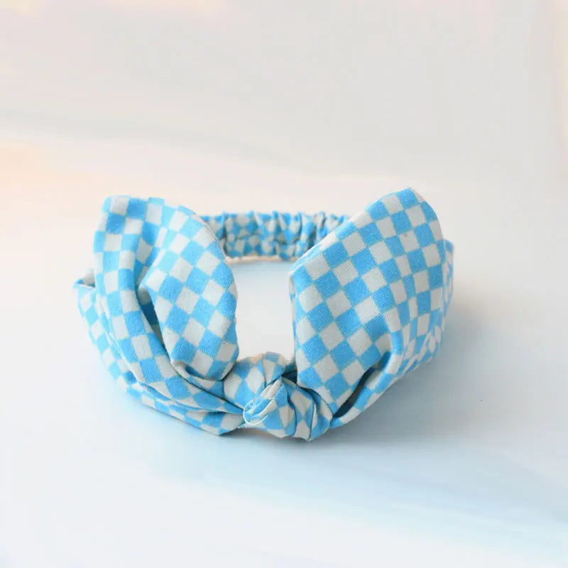 Cute Baby Hair Band Rabbit Ears Headband Kids Girls Bow Style Hairbands Knot Parent-child Fashion Headwear Bebe Hair Accessories