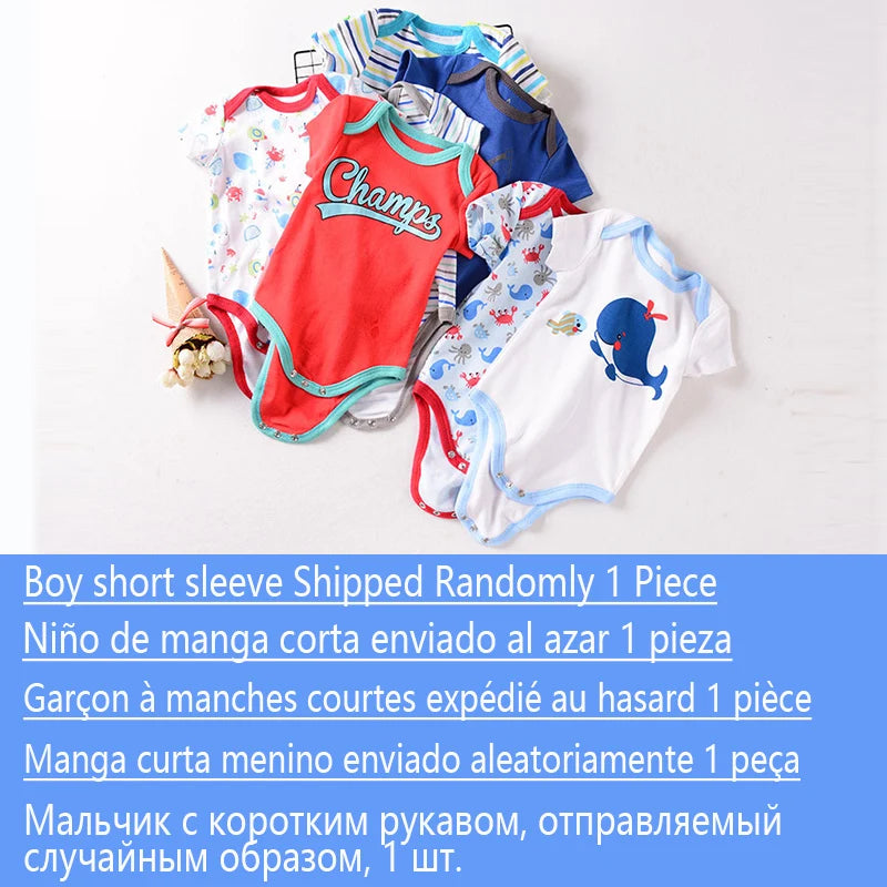 1-2 Stücke Baby Body Für Neugeborene Sommer Baby Strampler Mädchen/Junge Kleidung 0-12M Neugeborenen Kleidung Säugling Weiche Eng Anliegende Babykleidung