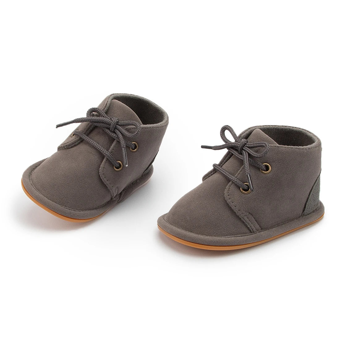 KIDSUN Zapatos de Bebé Niños Clásico Algodón Antideslizante Suela Blanda Suela de Goma Botas para Niñas Pequeñas Zapatillas de Cuna Primeros Pasos 3 Colores
