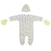 UD2 3-Piece Baby Clothing Set Sleep-n-Play Cap and Mittens CS_0031