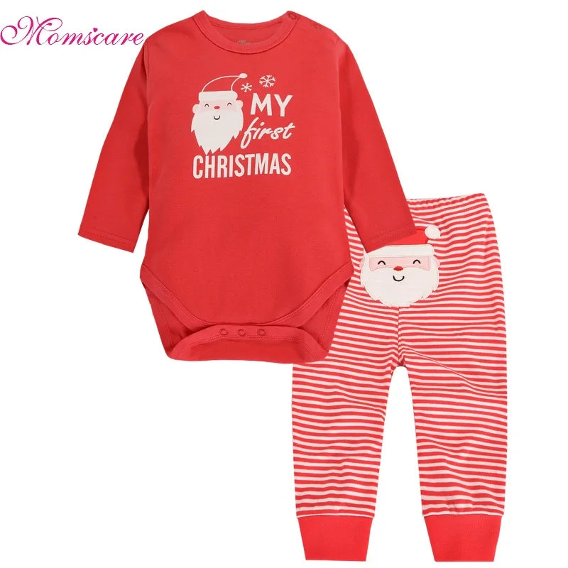 2pcs Per Set Baby Girls Boys Clothes Set Long Sleeve Rompers And Pants Clothing Sets Cartoon Cotton Infant Toddler Clothes