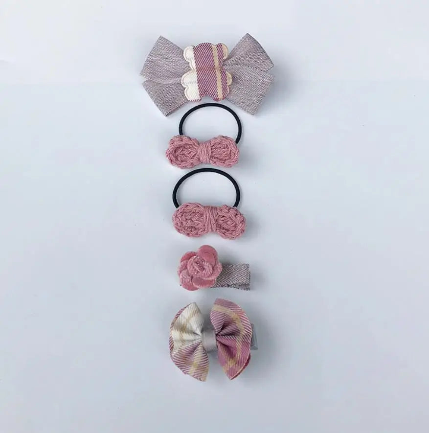 New Children Cute Cartoon Flower Hairpins Barrettes Girls Lovely Colors Hair Clips Kids Baby Sweet Hair Accessories