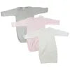 UD2 Neugeborene Mädchen 3-teiliges Strampler-Set LS_0682 Baby Bekleidungssets