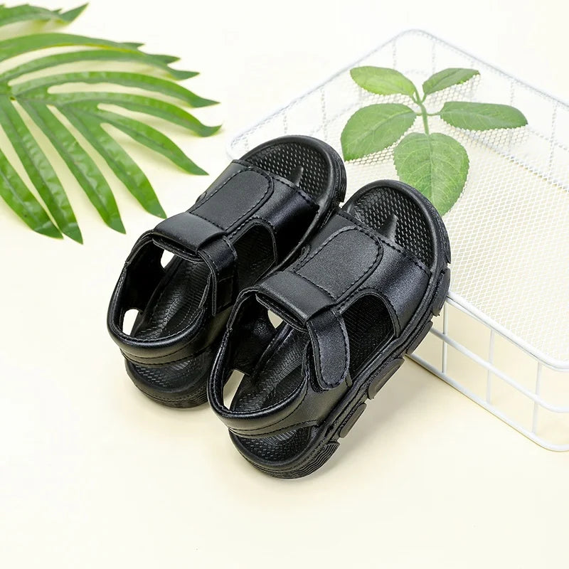 Summer Outdoor Beach Boy Sandals Non-slip Soft Bottom Comfortable Sandals for Baby