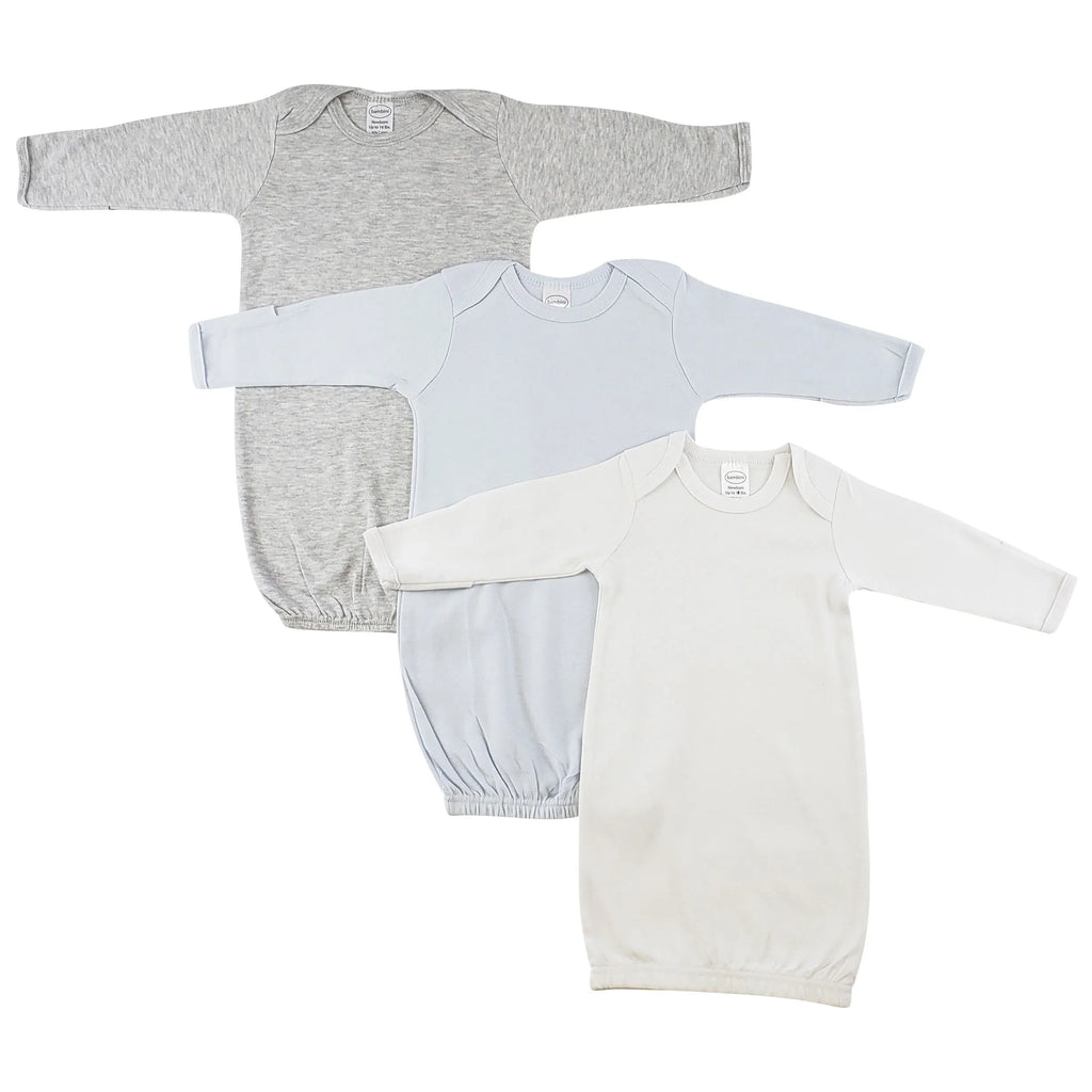 UD2 Boy Newborn Baby 3 Piece Gown Set Sustainable Muslin Fabric Layette for 6 Months Baby Clothing Sets