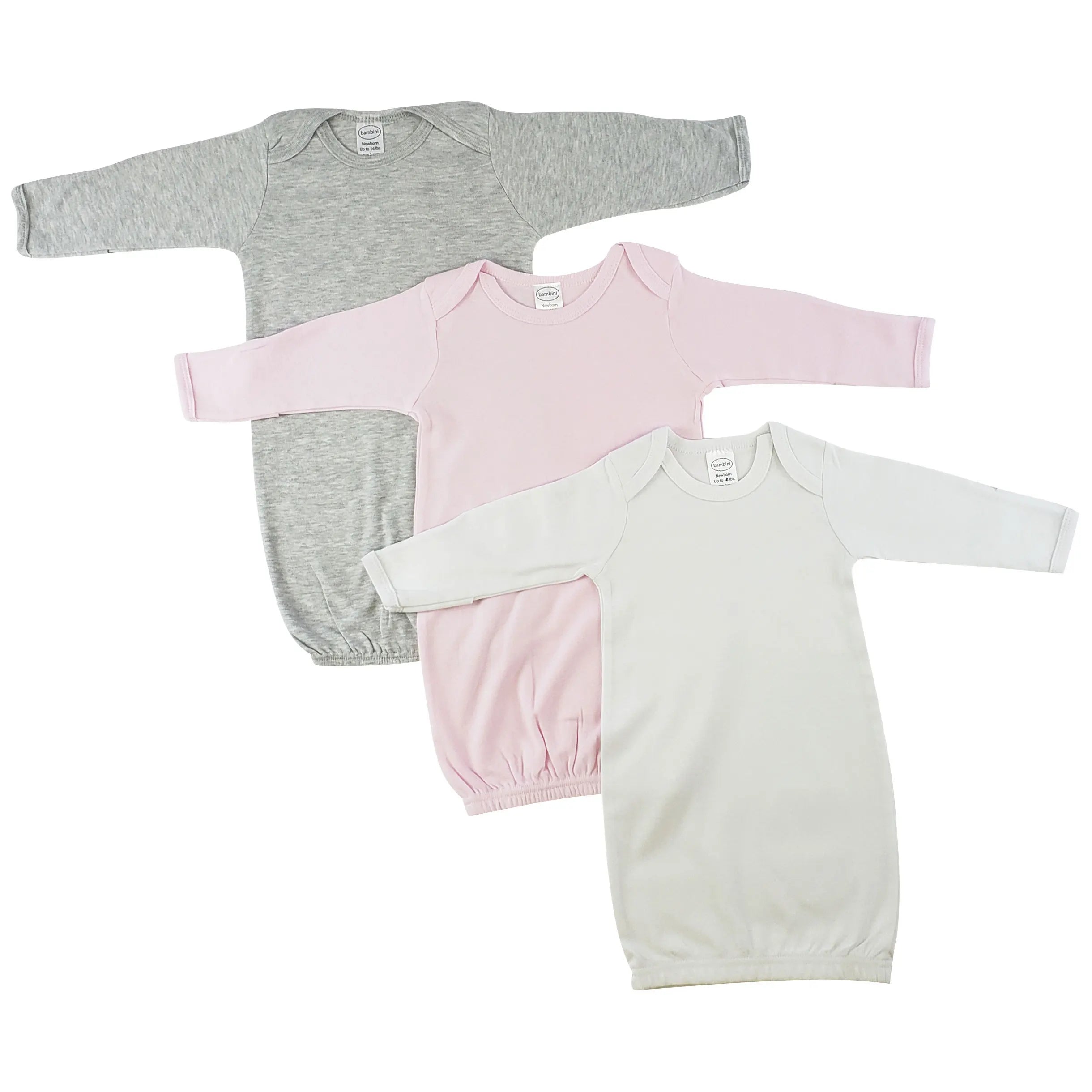 UD2 Neugeborene Mädchen 3-teiliges Strampler-Set LS_0682 Baby Bekleidungssets