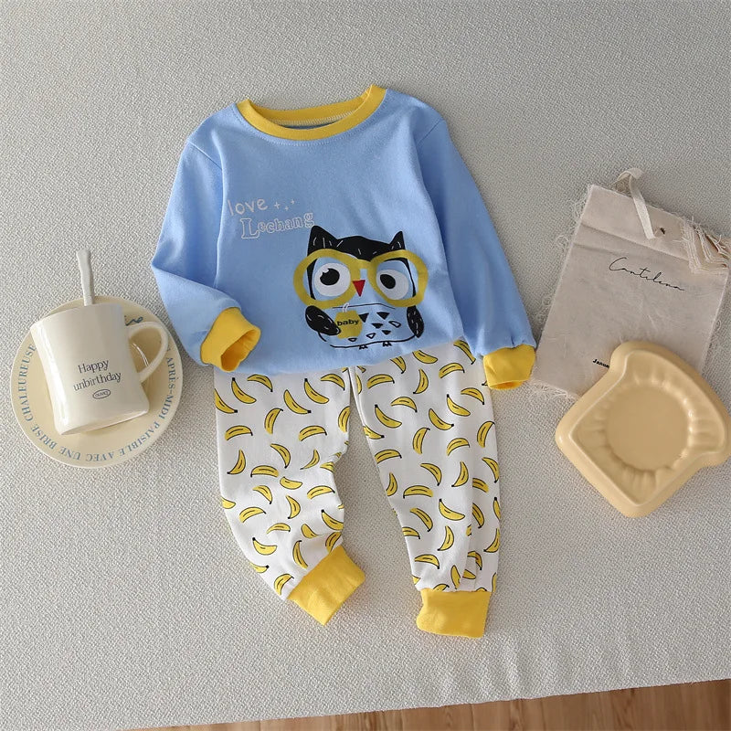 2025 New Children's Underwear Set Cotton Two Piece Baby Clothing Children's Clothing