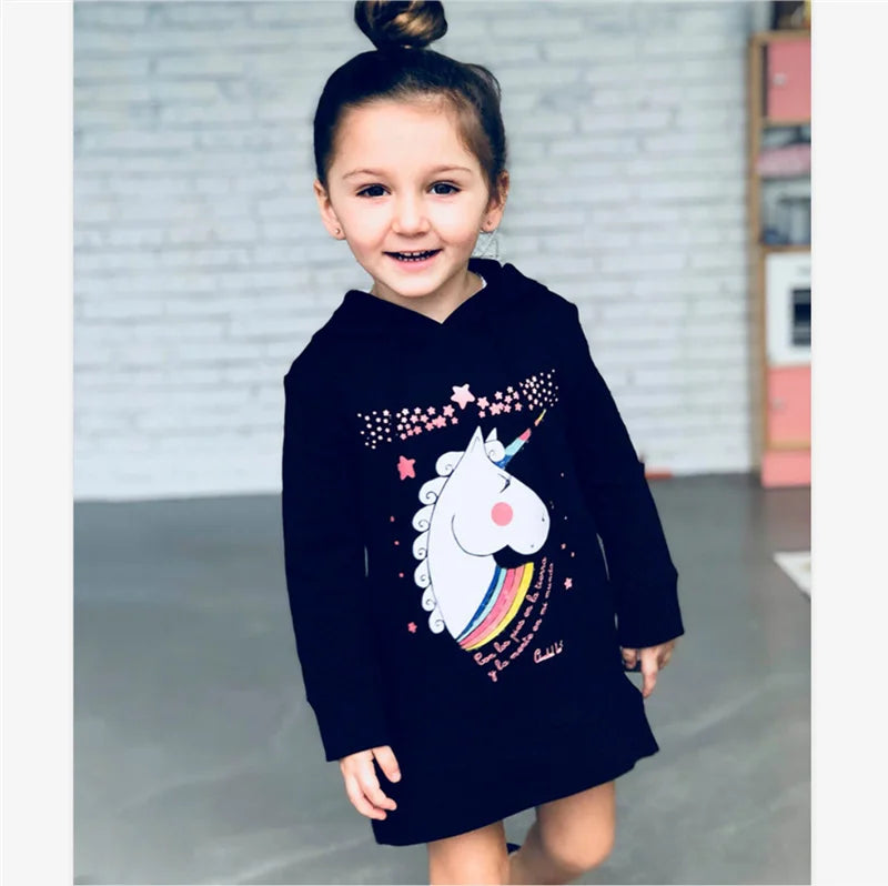 Mom and Daughter Dress Spring Fashion Mother Daughter Dresses Family Matching Cotton Outfits Girls Baby Clothing 1-9 Years Old