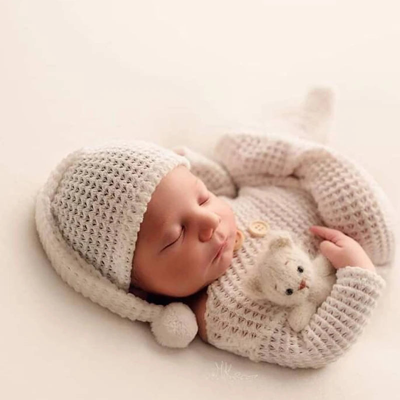 outfits newborn photography props clothes for new born baby photo shoot clothing boy rompers costume bebe foto accessories